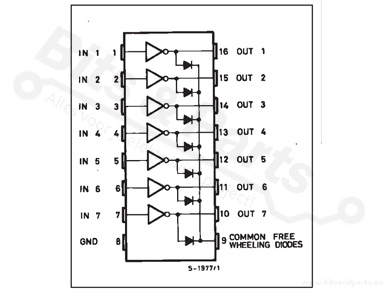 IC ULN2003AN Darlington Array